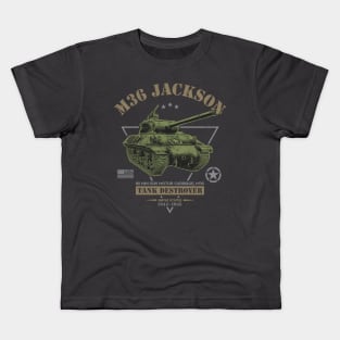 M36 Jackson Tank Destroyer Kids T-Shirt